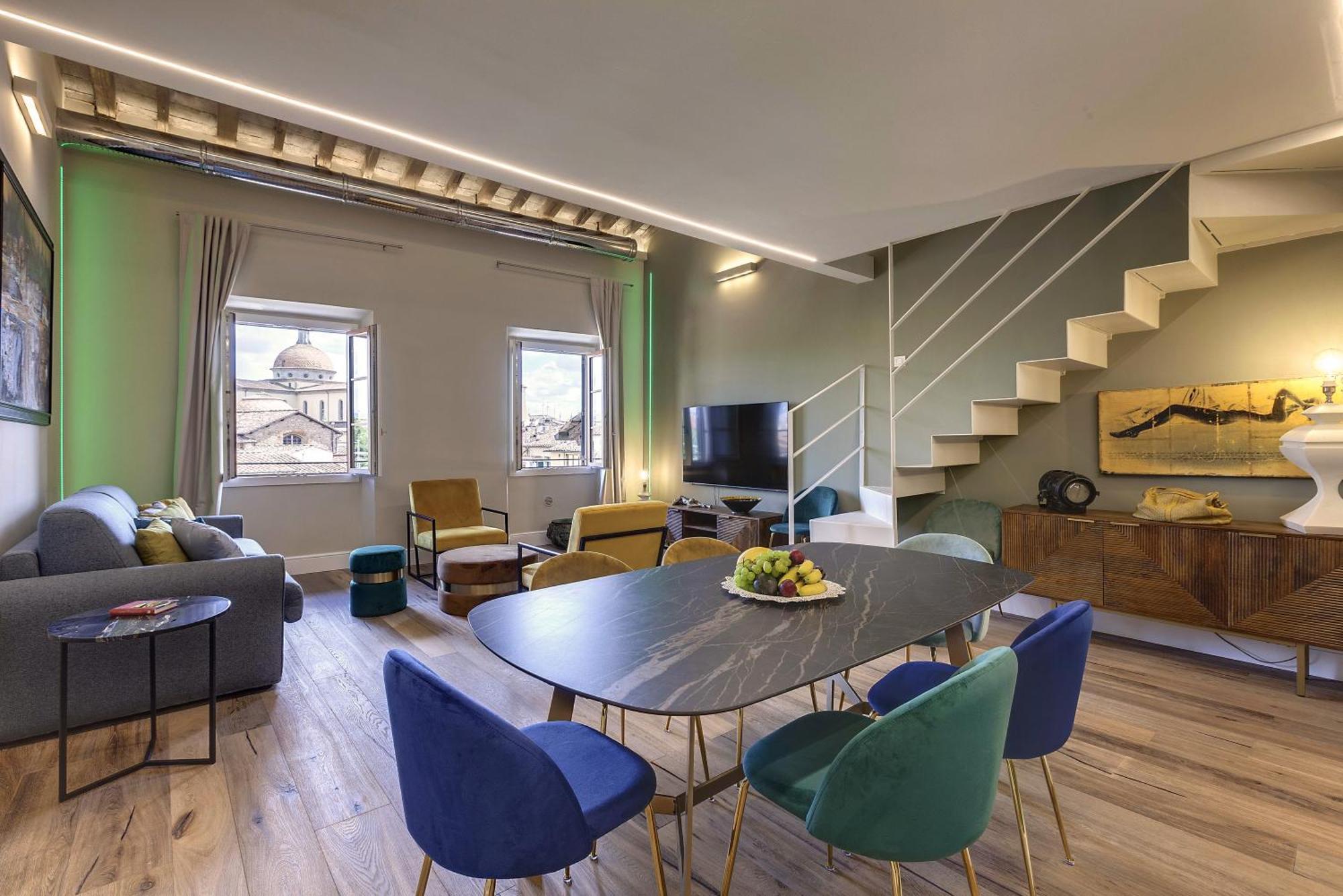 Sant'Agostino Luxury Apartment By Mamo Firenze Eksteriør billede