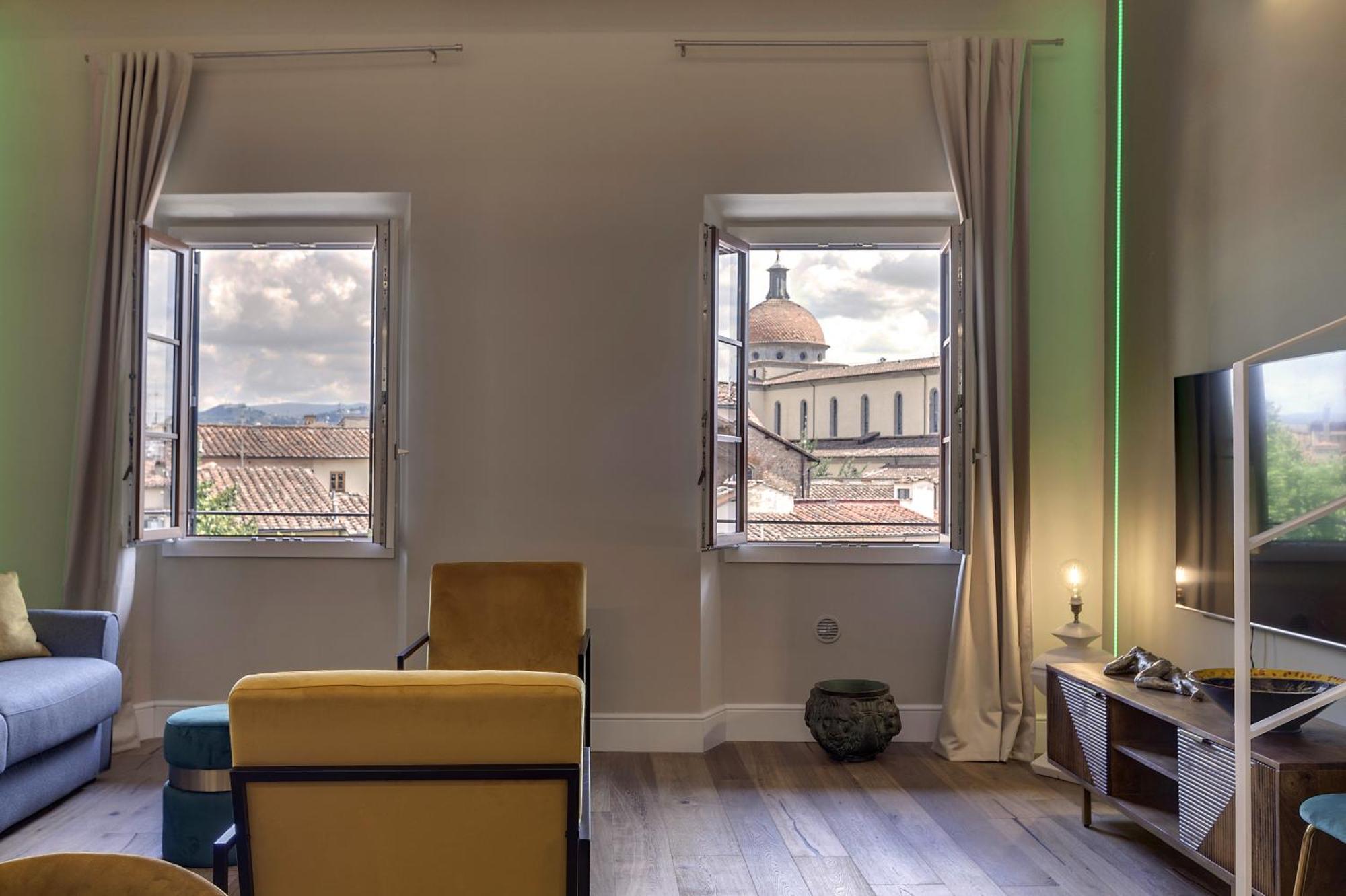 Sant'Agostino Luxury Apartment By Mamo Firenze Eksteriør billede